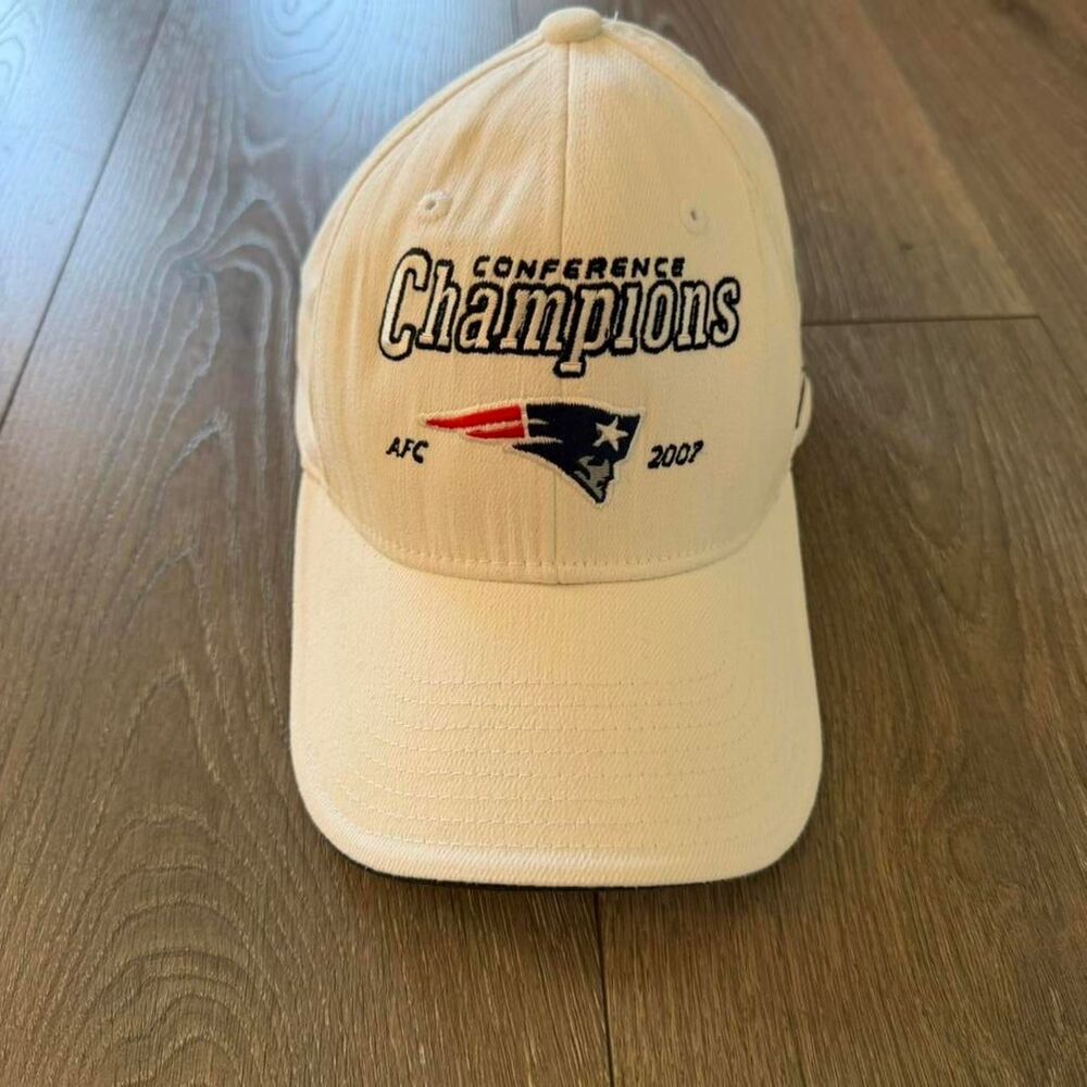 Vintage New England Patriots Conference Champions 2007